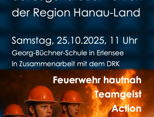 Großübung der Jugendfeuerwehren der Region Hanau-Land
