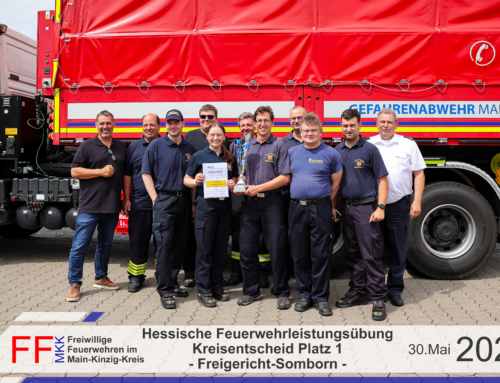 Hessische Feuerwehrleistungsübung 2026 Kreisentscheid des Main-Kinzig-Kreises in Freigericht-Somborn